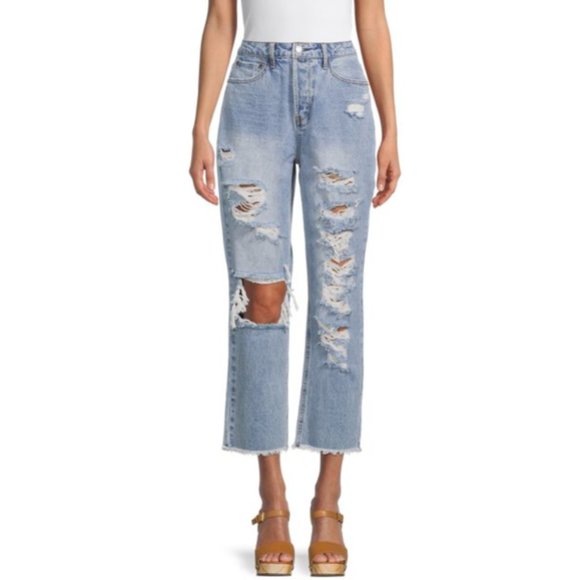 Vanilla Star 90's Boyfriend Jeans - Picture 1 of 4